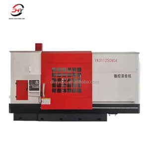 CNC gear hobbing machine YK31125